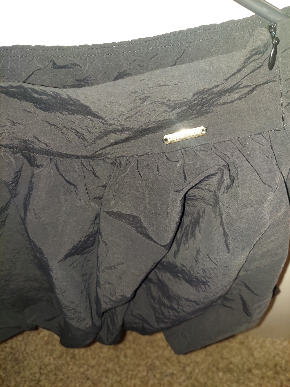 Missguided Black Bubble Skort with Elastic Waistband - Picture 3 of 6